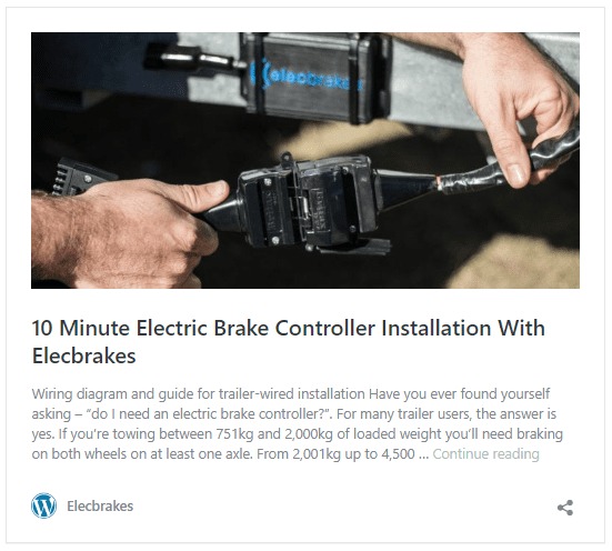 What is a brake controller and how do they work? : Elecbrakes