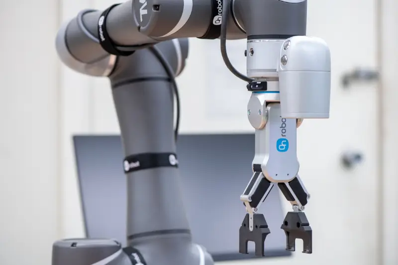 One of Elecbrakes' robotic manufacturing tools