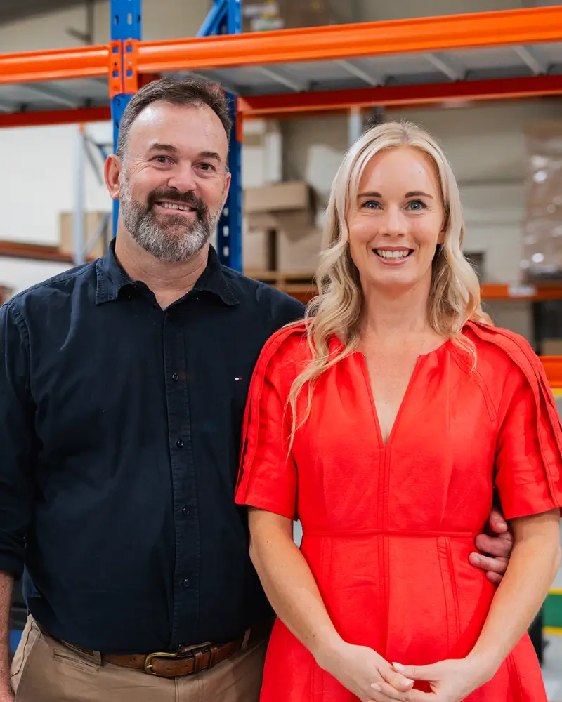 Elecbrakes founders Craig and Katrina